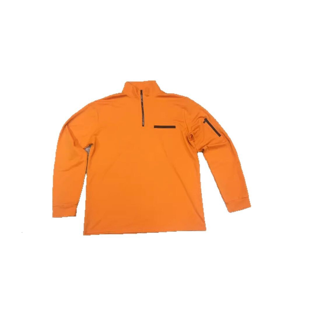 2025 mens spring and autumn mens long sleeved polo shirt with arm zipper creative sports polo shirt