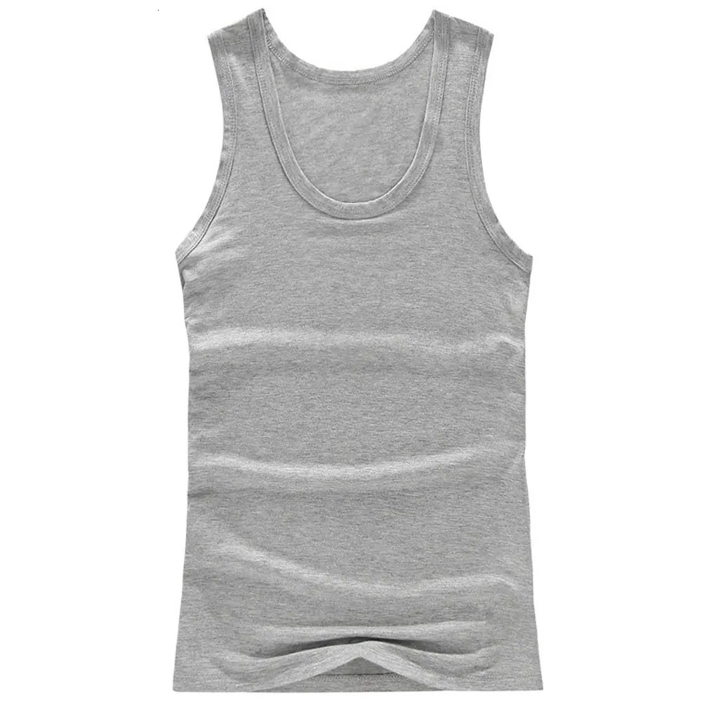 Mens Stringer Tank Top Fitness Single piece Lycra Shirt Summer Clothing Muscle Sleeveless Underwear 250407