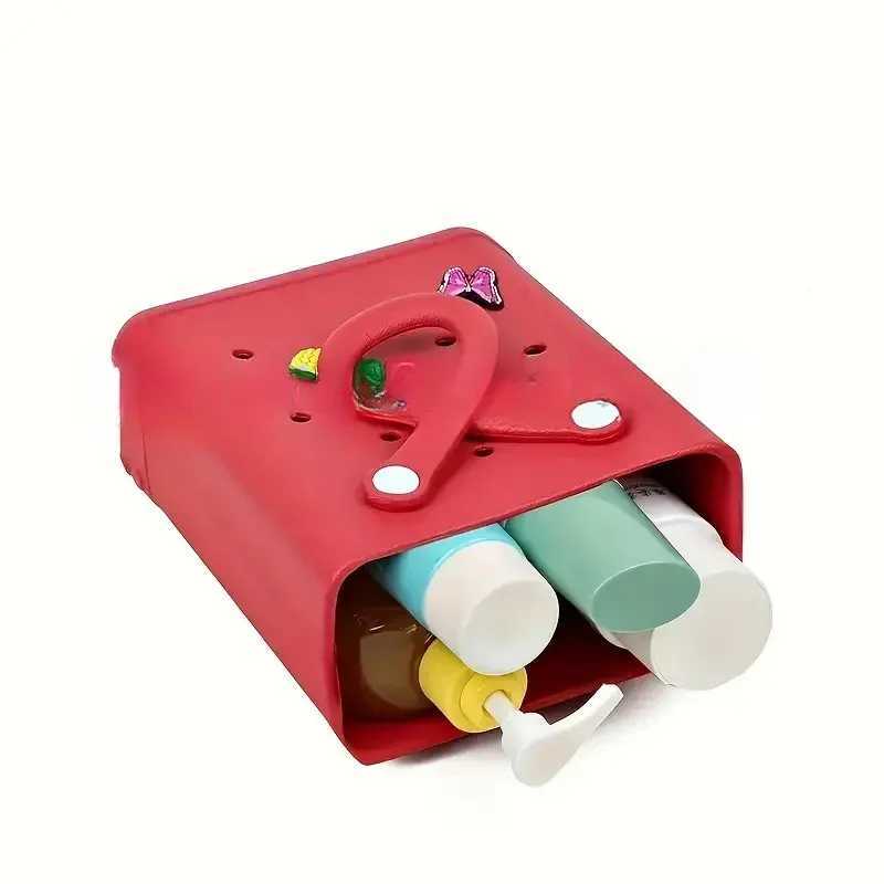 Mini Borg Beach Bag Waterproof Womens Shopping Handbag Outdoor Travel Picnic Basket Swimming Vacation Makeup Bag Home Organizer W250415