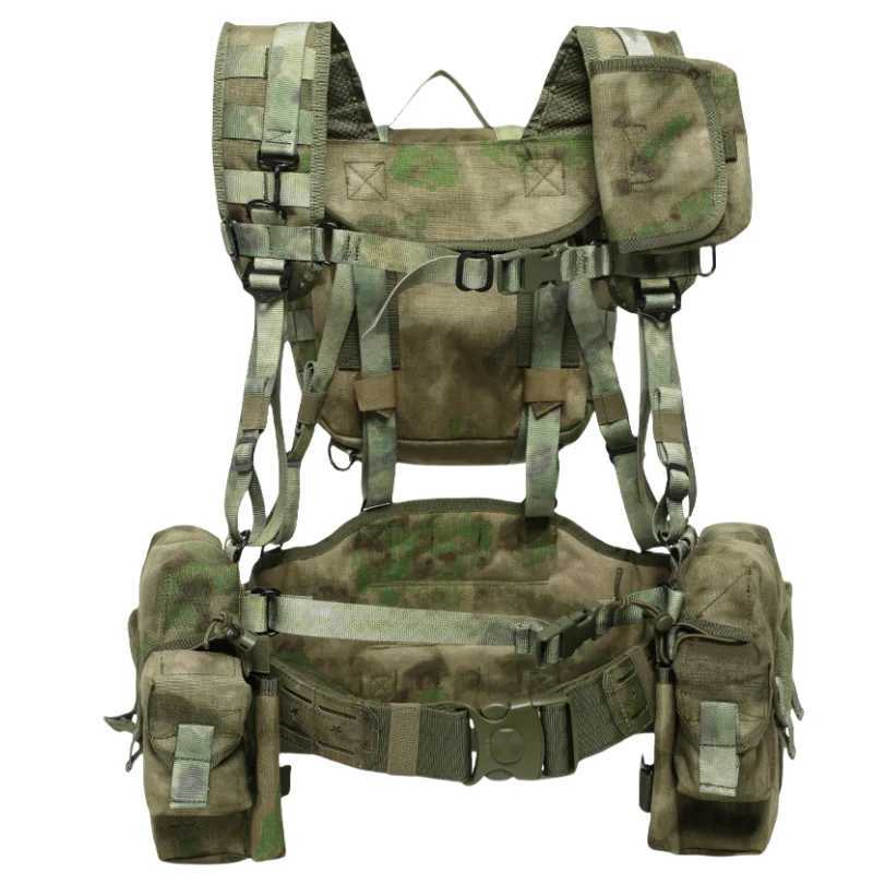 Hunting SSO/SPOSN Smash AK MOLLE Chest Rig Backpack 7.62 Pouchs Training Gear M1 Tactical Combat Vest XJ251114