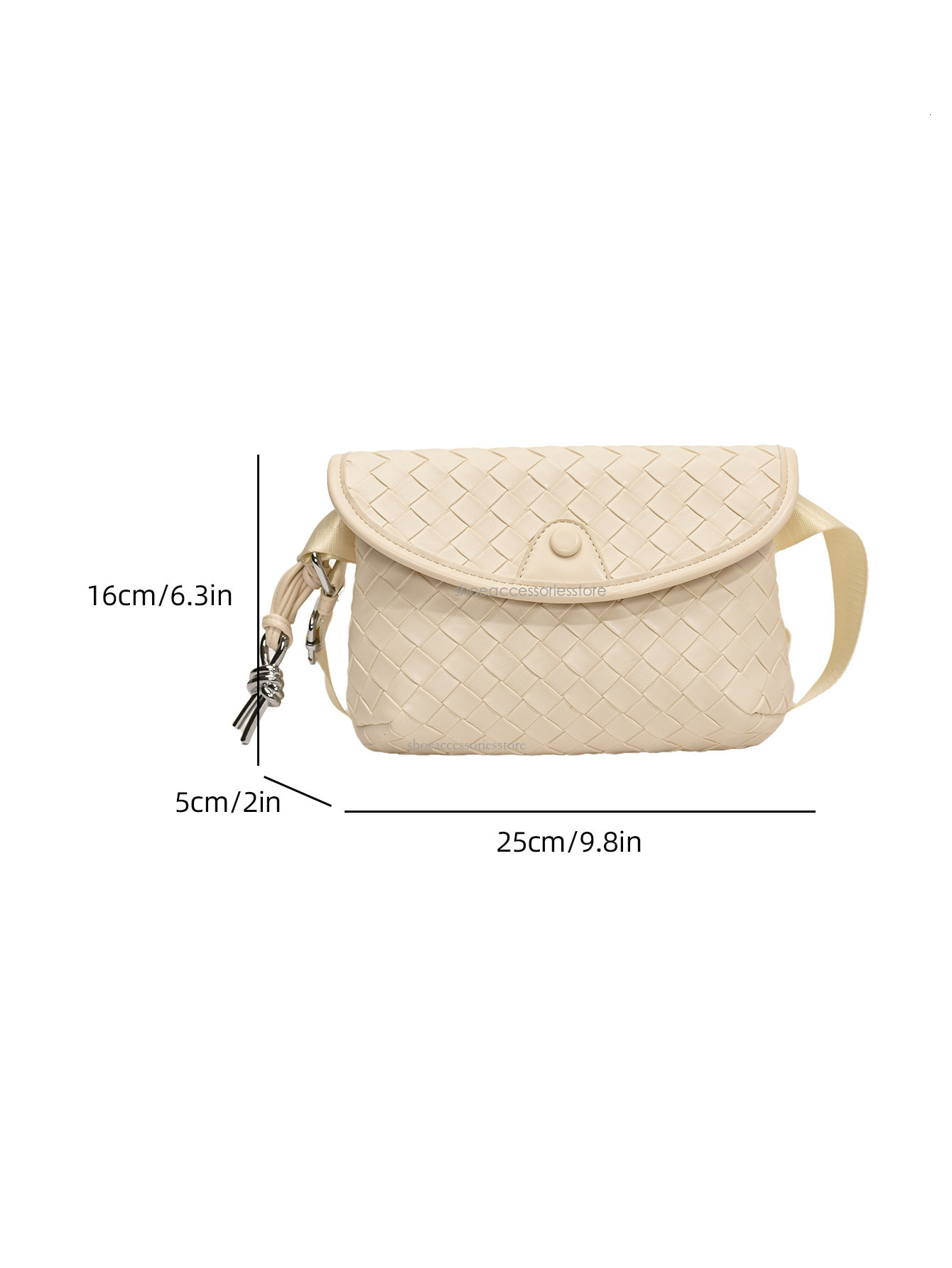 2025 Popular Designer Fashion Luxury Women's Bag Woven High-end Versatile Casual Popular Single Shoulder Crossbody Bag