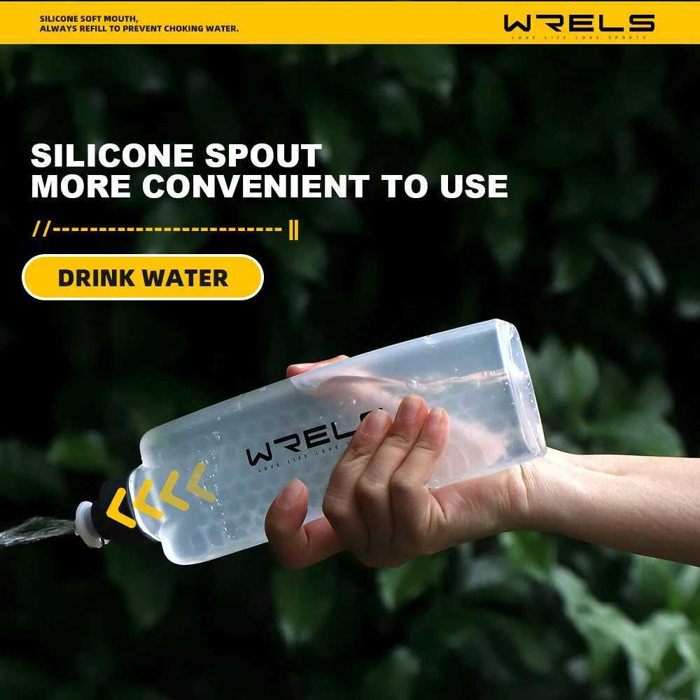 WRELS 350ml Sports Water Bottle Gym Cycling Cup Portable Fitness Outdoor Running Cycling Bicycle Kettle Water Bottle SportsW251114