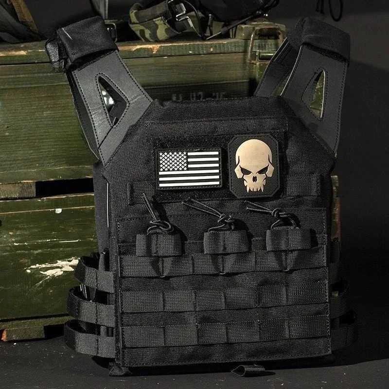 New JPC Tactical Vest Quick Reaction Ontological Vest 1000D Molle Chest Rig Protective Plate Carrier JPC Combat Gear Vests XJ251114