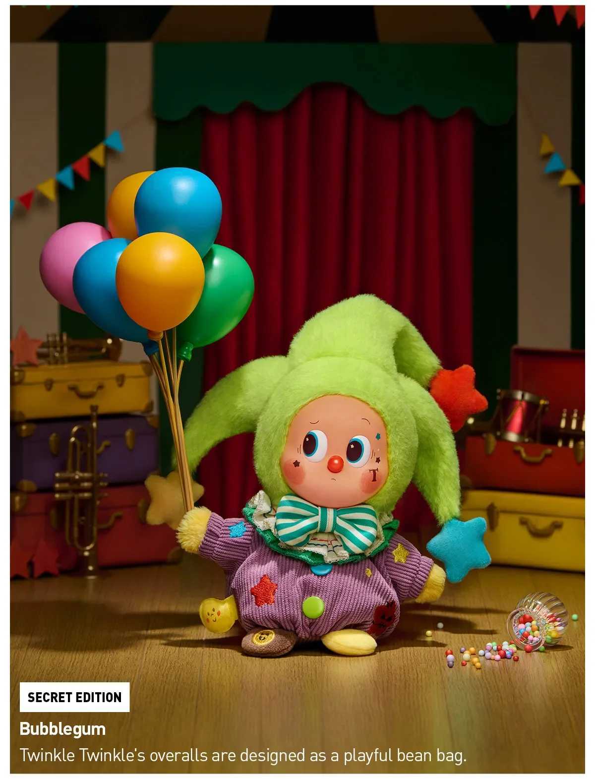 Halloween WHY SO SERIOUS Series Labubu Dimoo Molly Hacipupi Twinkle Blind Box Plush Toy Collectible Figure L251115