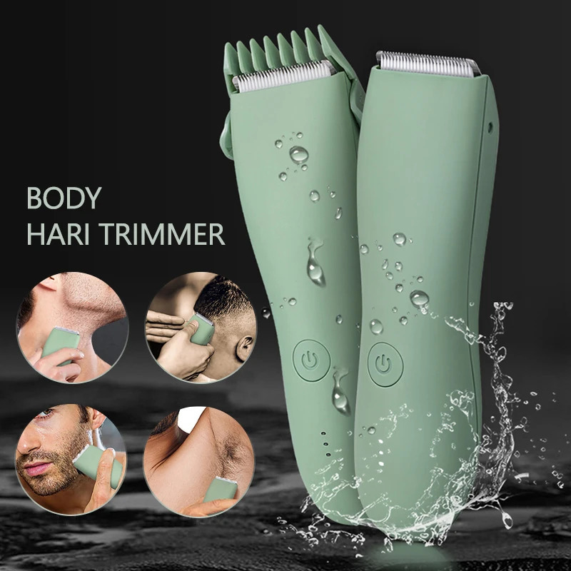 for Men Beard Face and Intimate Trimmer Body Shaver Groomer Ceramic Male Electric Hair Clipper 251111 C260312