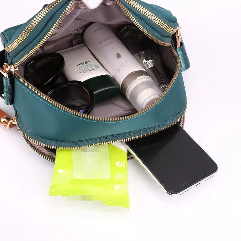 New Arrivals Women Soft Lightweight Nylon Crossbody Shoulder Handbags Cosmetic Storage Bags Gifts