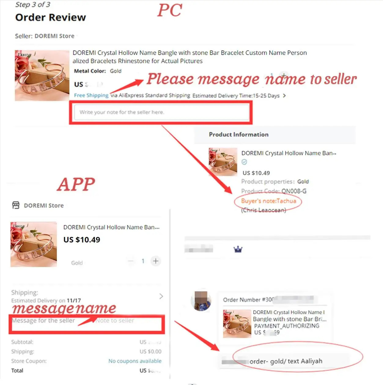 DOREMI 6mm/9mm Letters Name Crystal Necklace Initial Name Necklaces Personalized Dainty Custom Necklace Nameplate Chains 251110