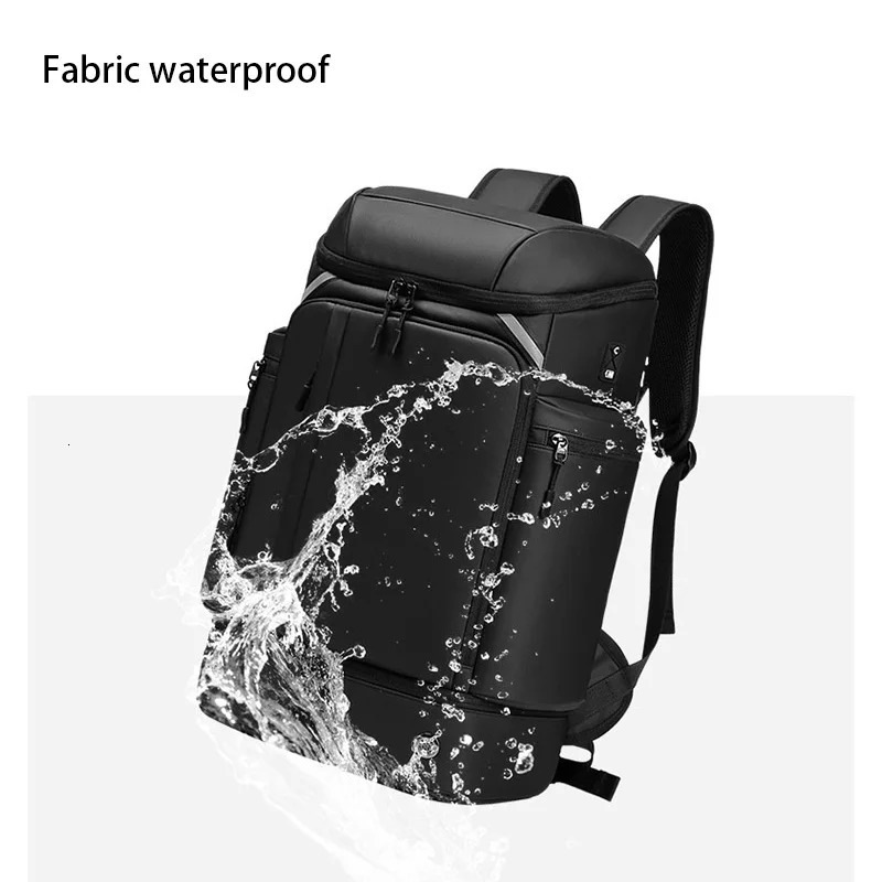 A high-capacity backpack for sports travel and dry wet separation and a lightweight multi pocket backpack for business travel 250410