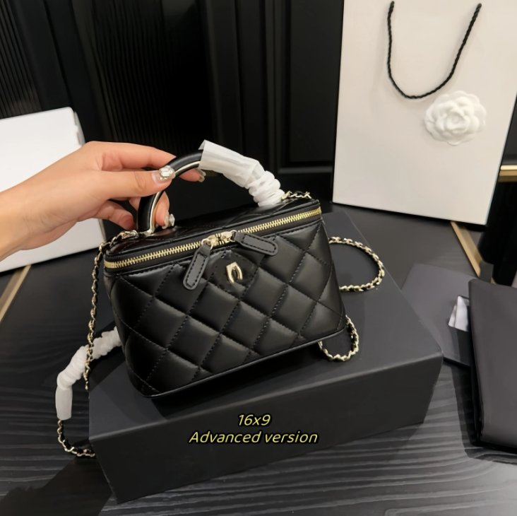 Designer Makeup Bag Crossbody Bag handbag Chain Bag Cosmetic Bags Pouch Hobo Box Bag Women's handle Cases Shoulder totes 10/16/18cm Toiletry 9A