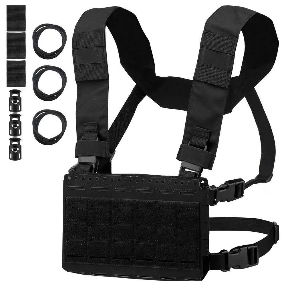 5 Chest Rig SS MKV Micro Fight Chassis Placard Hook Loop Airsoft Magazine Pouch Tactical Plate Carrier Vest Equipment XJ250730XJ251114