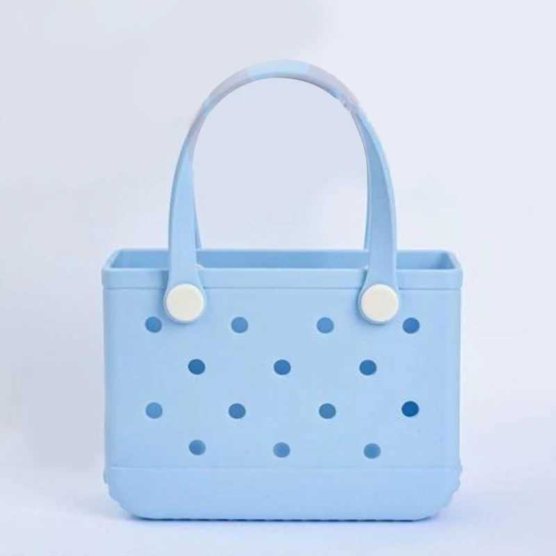 Waterproof outdoor mini travel beach bag hole small bag handheld W250415