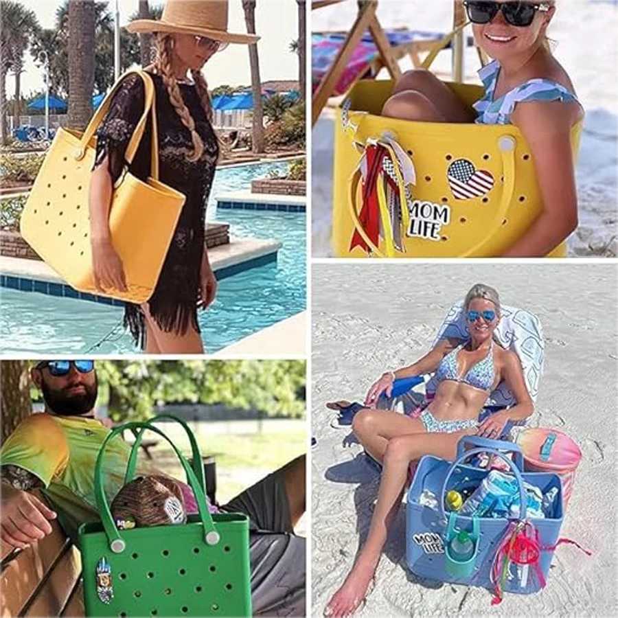 1 large waterproof washable pointed durable open handbag suitable for beach boats swimming pools fitness and other sports W250415
