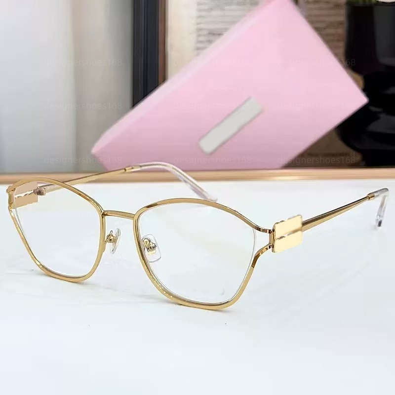2025 New designer sunglasses for women Gold wire fine border 53UV Lens Casual For men Women Outdoor Photo Shade Glasses Travel Sexy little women fashion party