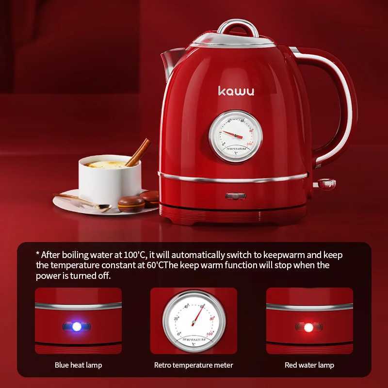 European-style retro electric kettle 13L large capacity constant temperature and heat preservation a great home item Y251114