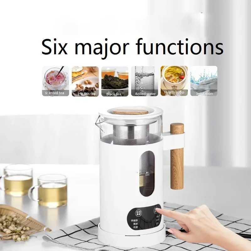 Mini Multifunction Electric Kettle Stainless Steel Health Preserving Pot Glass Boiled Warm Tea Pot Hot Water Heating Bottle Y251114