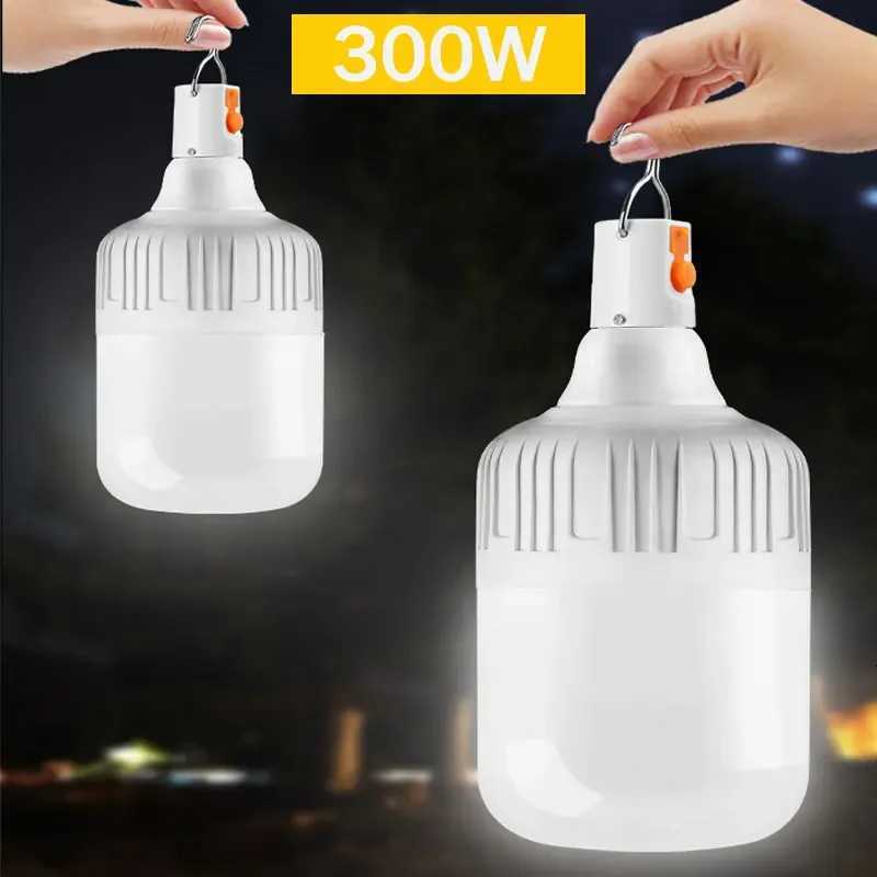 New LED Emergency Lights House Outdoor USB Rechargeable Portable Lanterns Emergency Lamp Bulb Battery Lantern BBQ Camping Light M251115