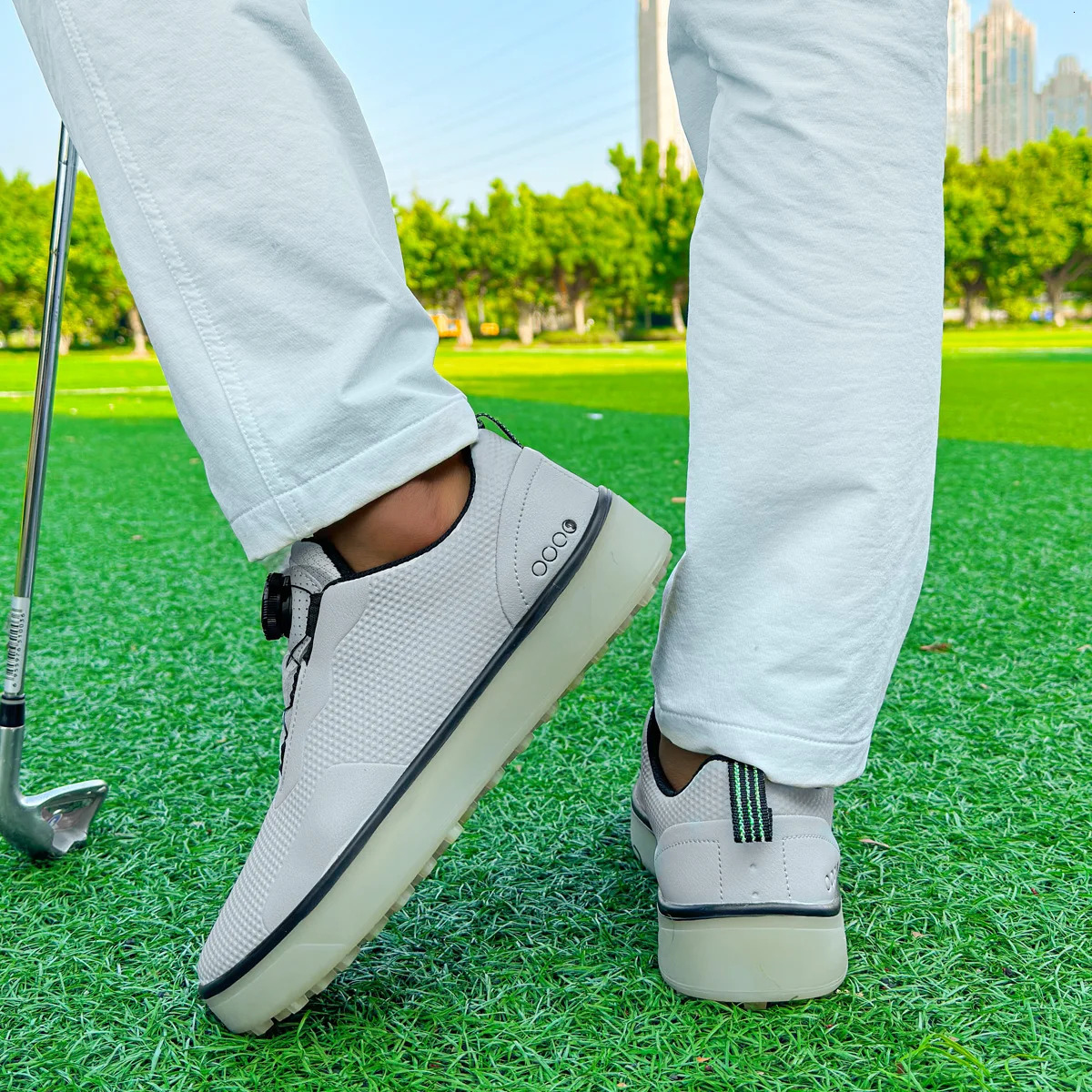 professional golf shoes for men no spike golf sports shoes for women outdoor golf walking shoes for golfers 250411