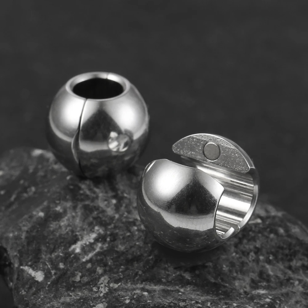 Casvort 2PCS Daily Casual Ear Weights Hangers Lobe Cuff Ear Gauges Plug Expander Stainless Steel Piercing Women Men Body Jewelry 250408