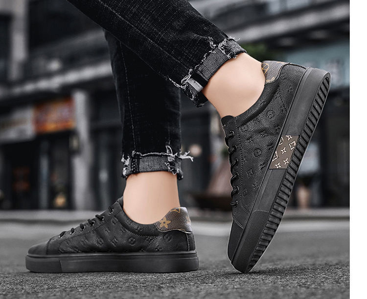 New Free shipping casual shoes men's board shoes flat shoes casual comfortable trendy shoes printed classic