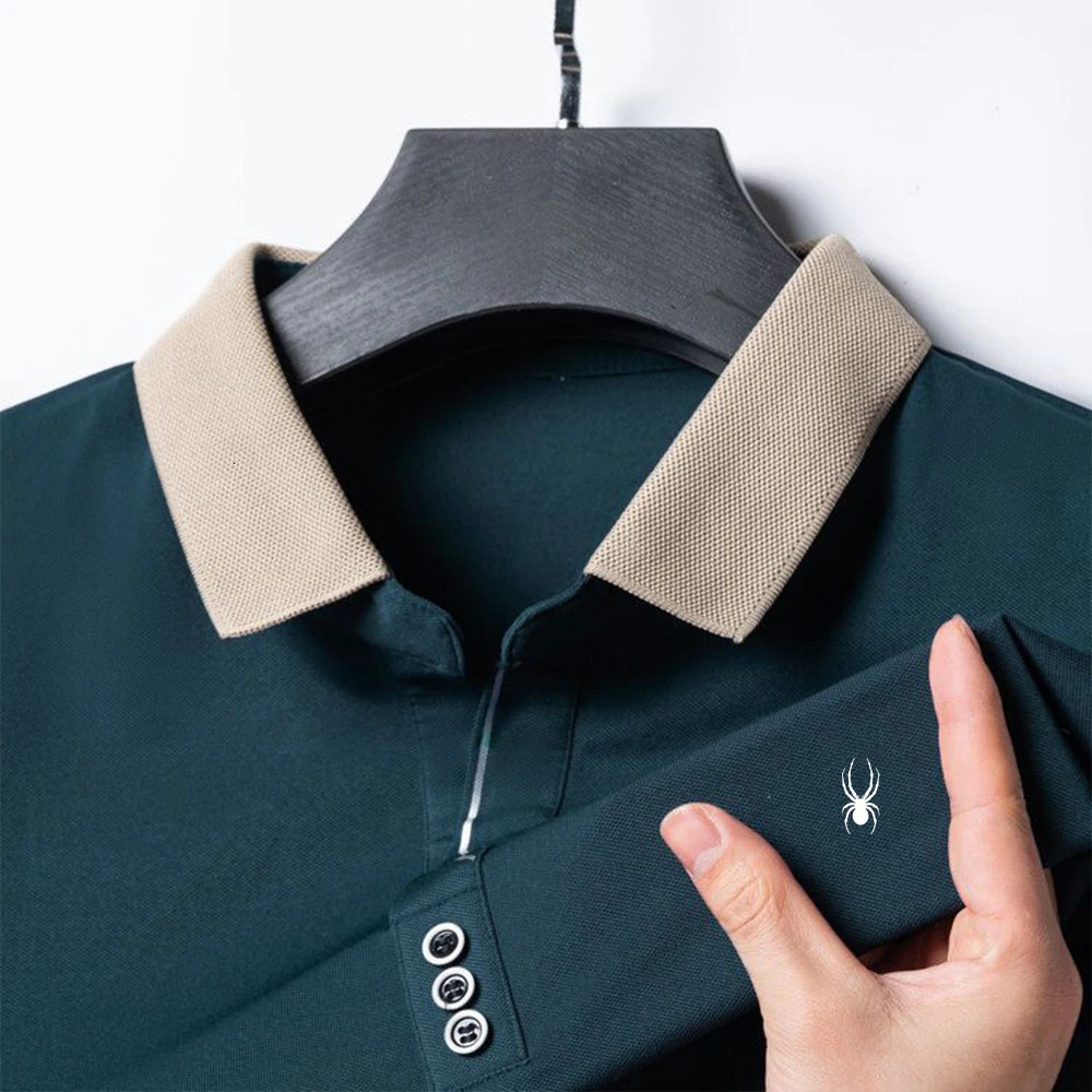 2024 Leisure and Entertainment Polo Casual Mens Tshirt Summer Fashion Daily Business Polo Casual Tshirt Polo 250411