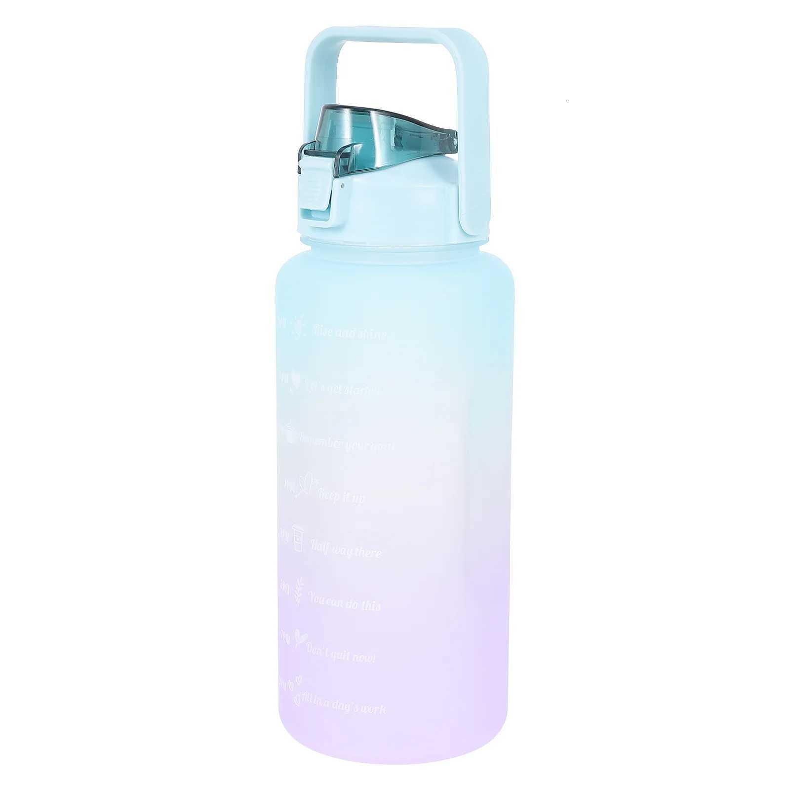 Outdoor Sports Water Bottle 600Ml Large Capacity Portable Drinking Cup For Juice Fruit Tea Heat-Resistant Plastic BeverageW251114