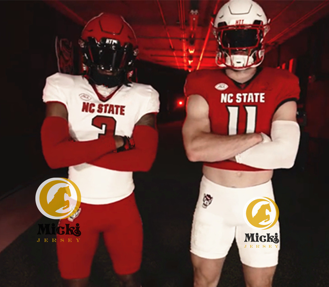 Bradley Chubb Ikem Ekwonu NC State Jersey 54 Joe Thuney Kyle Bambard AJ Cole III Woody Cornwell Ryan Finley NC State Wolfpack Football Jerseys Custom Stitched