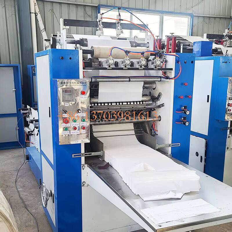 Small Manufacturing Paper Napkins Machine 30x30 Tissue Machine for Make Napkins