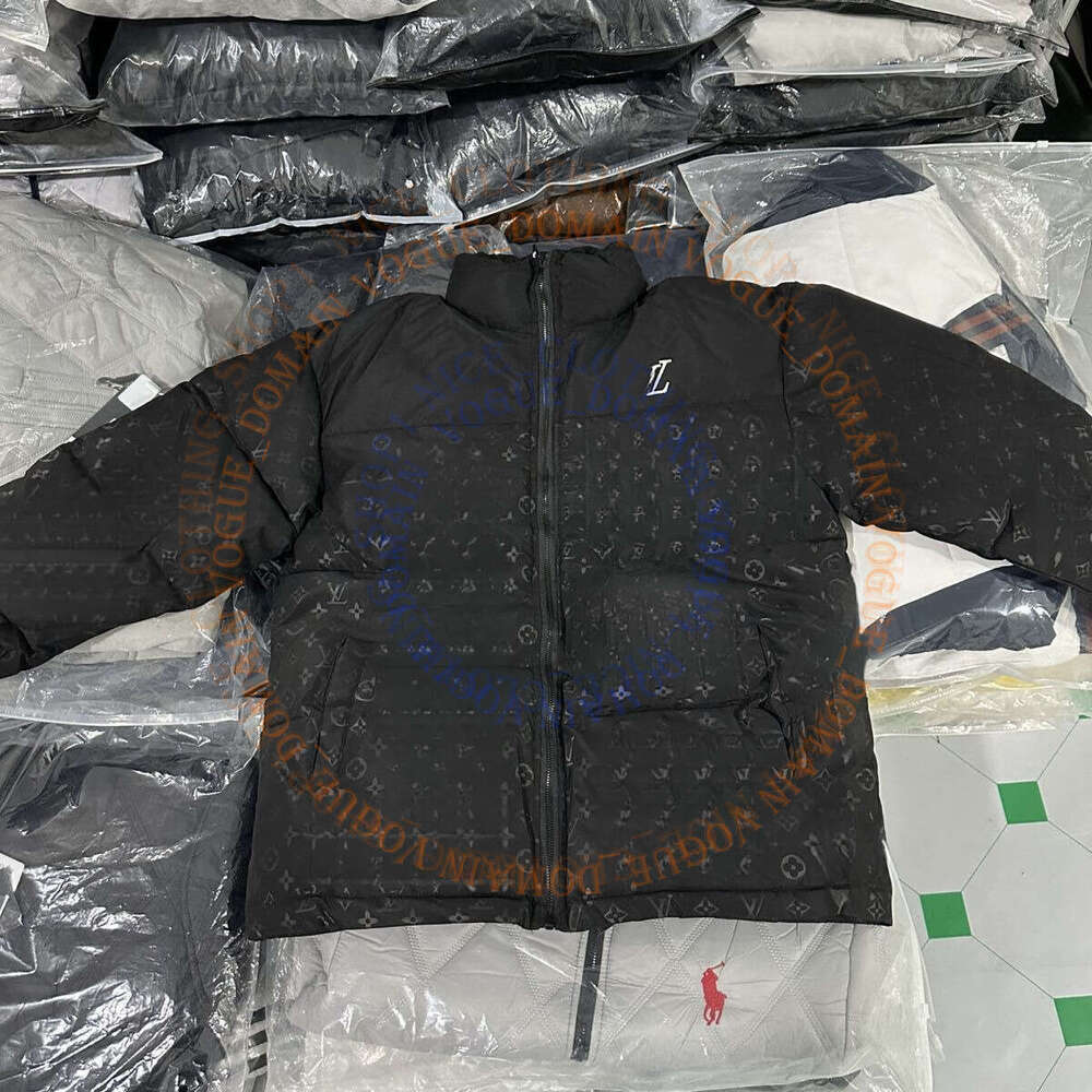 Louislys Vittonelys Down Jacket Designer Lvs Jacke Louise Womens Jackets High Quality Baseball Coat Fashion Loose Tops Letter Pattern Couples Lvtlys Clothing 01d