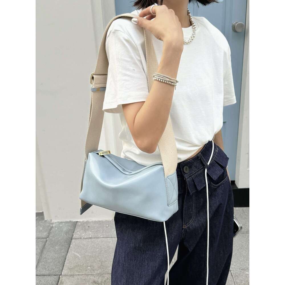 Mm Women's Bags Bag Crossbody Summer Genuine Women's Niche Design Pillow Large Capacity Cowhide Soft Leather Box Bag