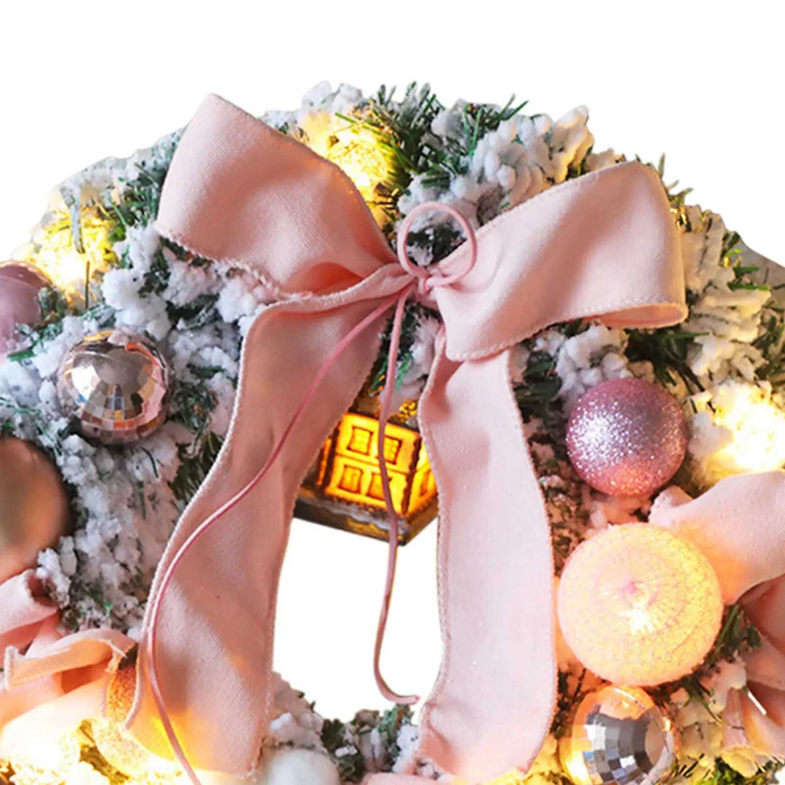 Christmas Wreath 1181 inch Christmas Balls Xmas Decor for Party Window DoorM251115