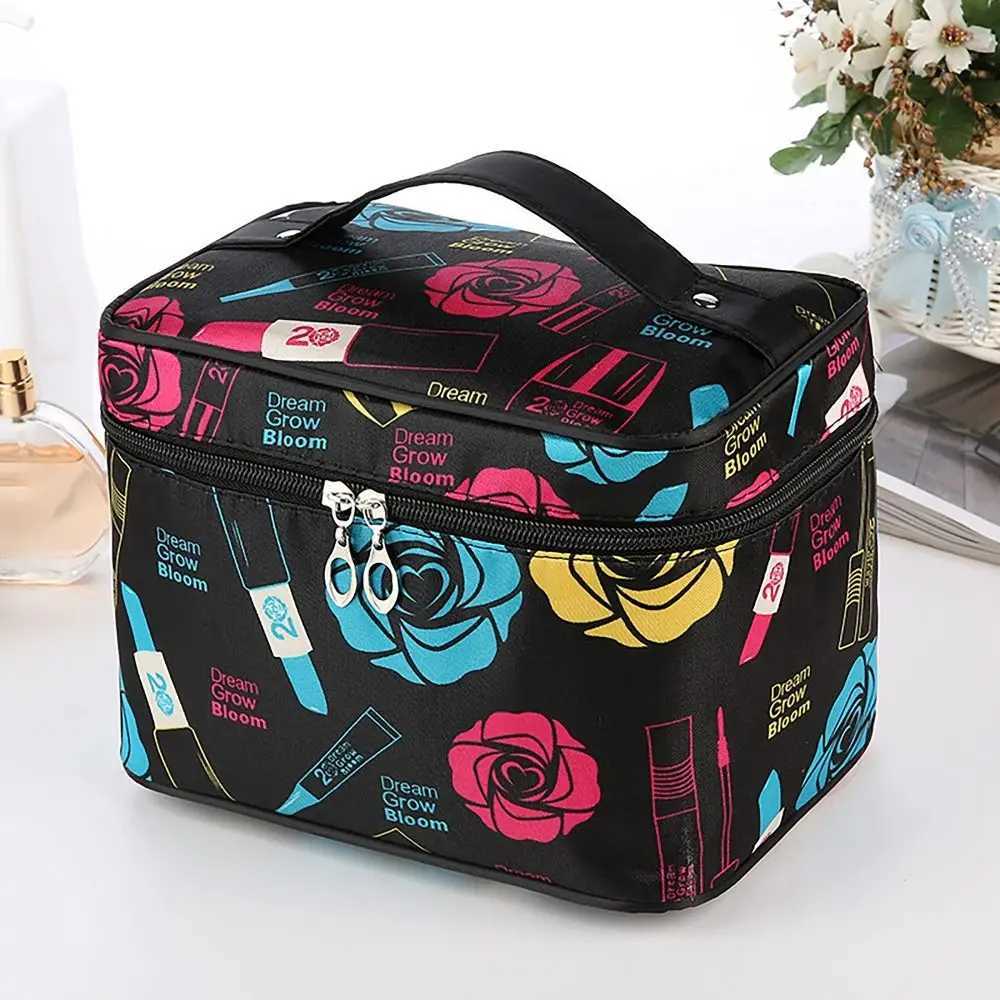 Makeup Bag with Mirror Cvenient Makeup Accessories Storage Organizer Travel Makeup Bag Waterproof Makeup Bag Home UseXJ250415