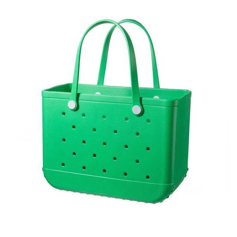 Waterproof womens handheld storage solid color single shoulder beach bag Waterproof womens handheld storage solid color single W250415