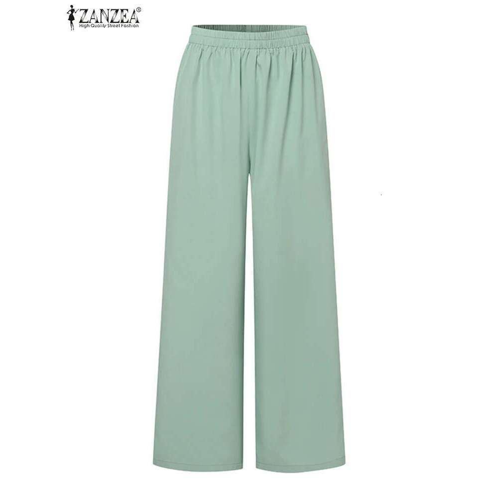 ZANZEA Classy Office Lady Blazer Suits Elegant Women Tied Waist Top And 2Pcs Outfit 2025 Trend Streetwear Commute Pant Sets