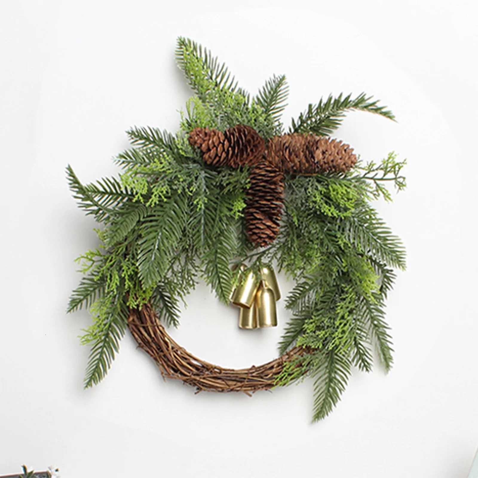 2025 Christmas Wreath Boho Wreath Christmas Day Wreath Home Decoration Door Wall Decoration Christmas Festival Wreath DecorM251115