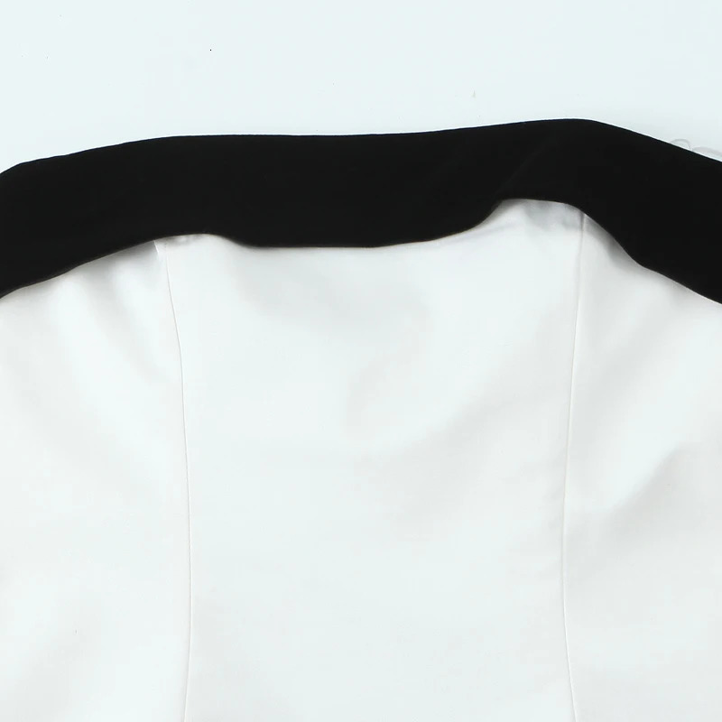 TRAF butterfly tight corset top 2024 womens summer autumn patch work vest fashionable casual elegant backless sleeveless 250414Z