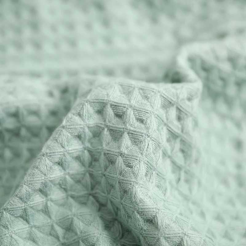 Japan Style Robe 100 Cotton Waffle Gauze Robe Bath Robe Soft Ventilation Robe For All Seasons Females Casual Home Bathrobe C251115