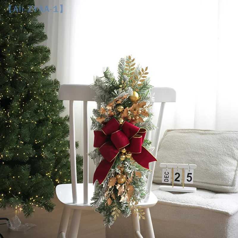 ZYAA-1Christmas Staircase Decoration Wreath Party Gift Christmas Home Furnishing Decoration Prop Evening Party Dress Up PropM251115
