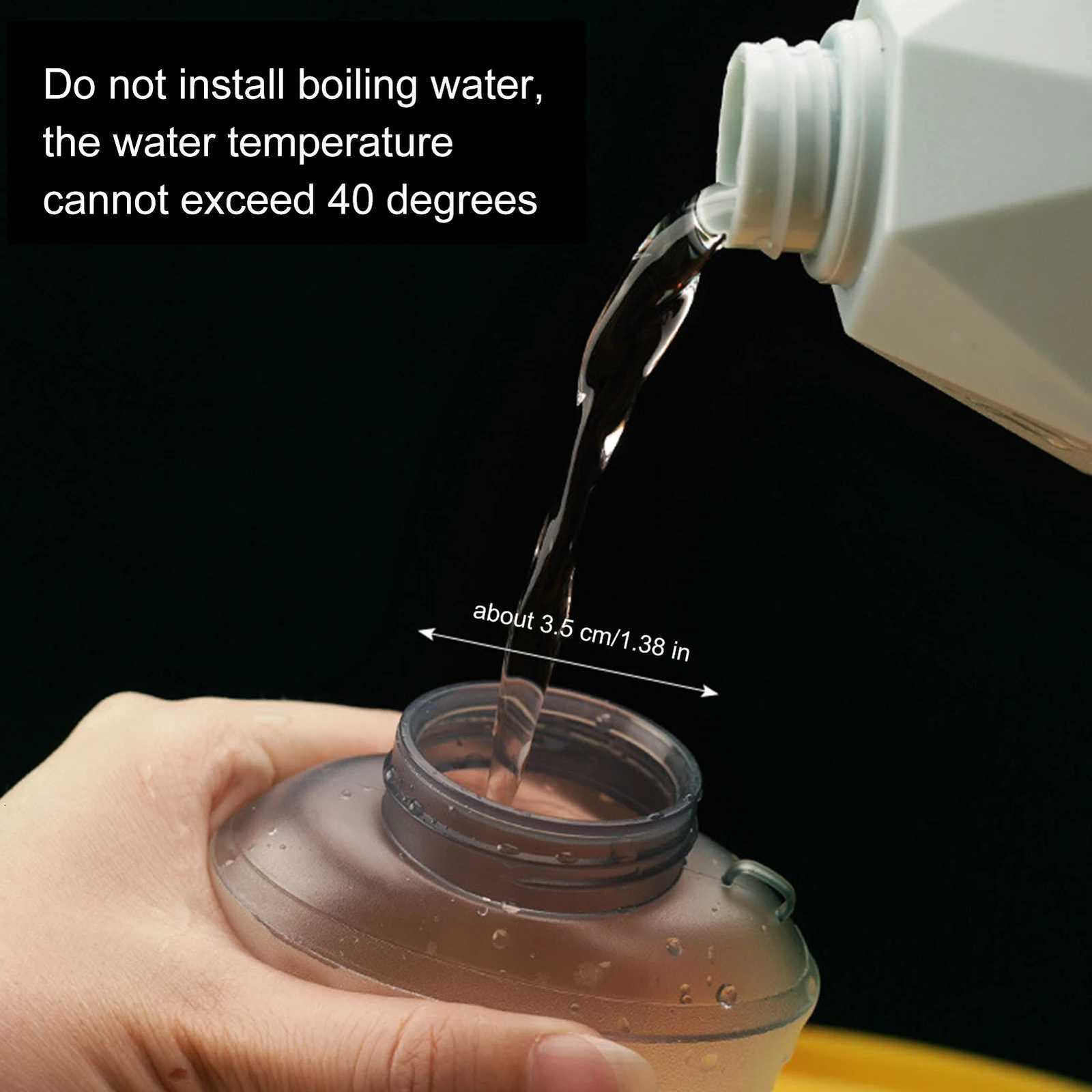 500ml Soft Folding Water Bottle TPU Collapsible Outdoor Sports Water Bags For Running Cycling Hiking Outdoor Hydration Pack BagsW251114