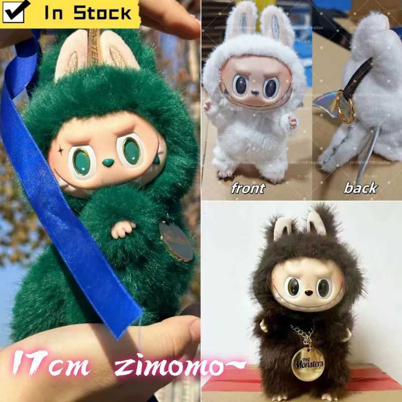 Inventory 2025 New Arrival Monster Labubu Series Zimomo Angel Green Creative Change Doll Toy Birthday Gift Vinyl Pendant Doll X250415