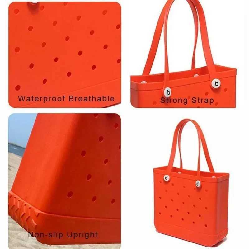 Big Burger Bag EVA Beach Bag Summer Park Handbag Nansha Beach Bag Womens Beach Bag Summer Water Park Handbag W250415