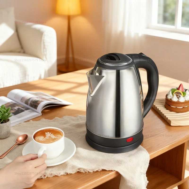 Electric kettle Tea and Coffee 20L Stainless Steel Portable Water Boiler Family Travel kitchen Smart kettle Electric Teapot Y251114