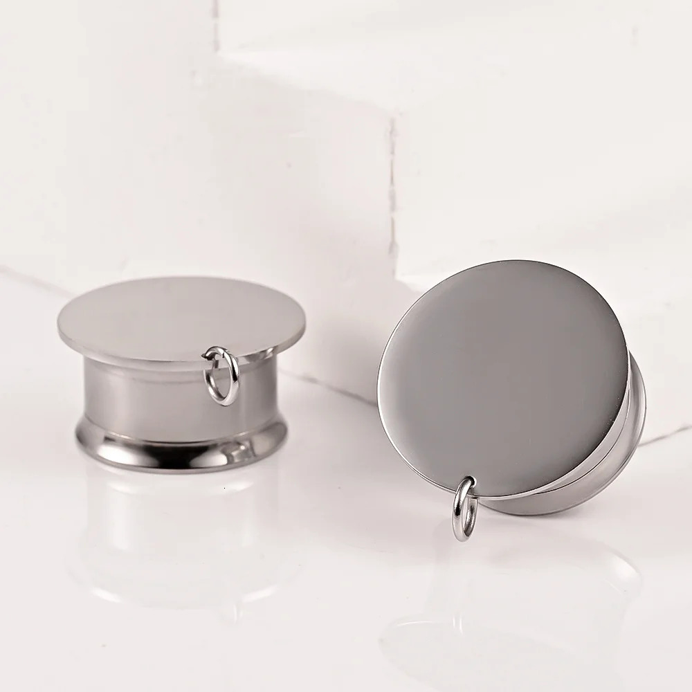 Vanku 10PCS 316 Stainless Steel DIY Ear Plugs Hangers Tunnels Fashion Ear Gauges Expander Women Piercing Body Jewelry 250408