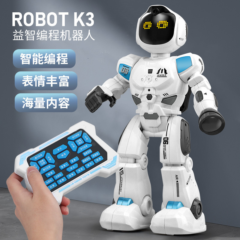 Remote Control Programming Robot Childrens Toy for Boys Intelligent High-Tech Early Education English Speaking Dancing Electric Robot Dog 250823