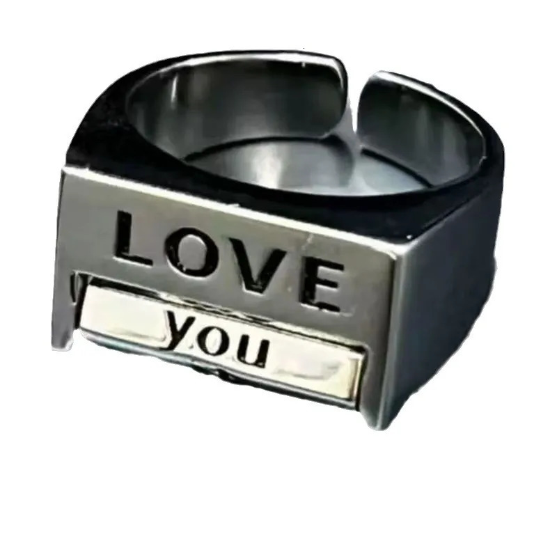 Creative Love Mood Ring for Men Women | Funny Rotatable Fidget Ring Jewelry Gift 250414
