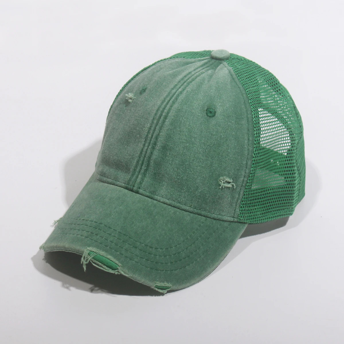 Fashion Solid Mesh Baseball Caps For Men Women Retro Hip Hop Hat Unisex Street Adjustable Sun Visor Caps 250414