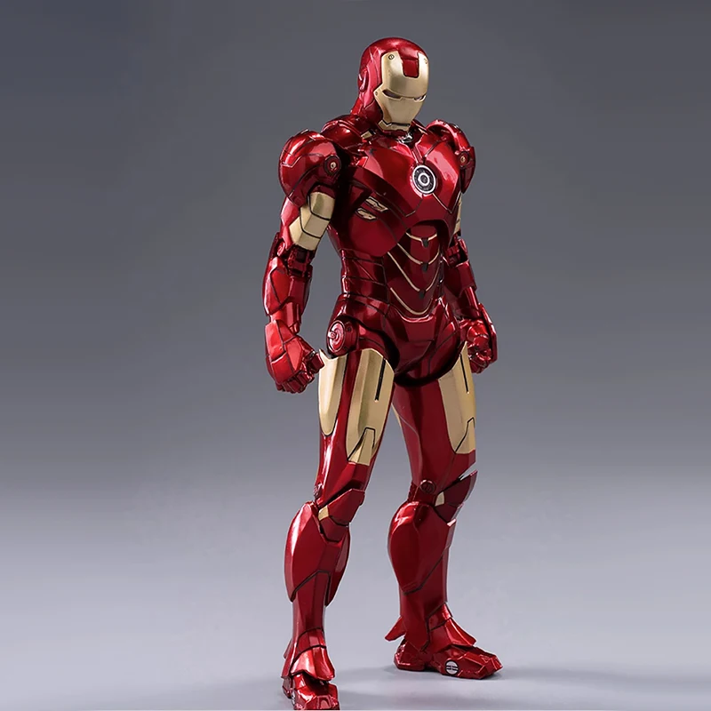 ZD Toys Marvel Official Licensed Iron Man MK4 7Inch Tony Stark Action Figure Avengers 1/10 Scale Collectible Model Kids Gifts Bulk Wholesale