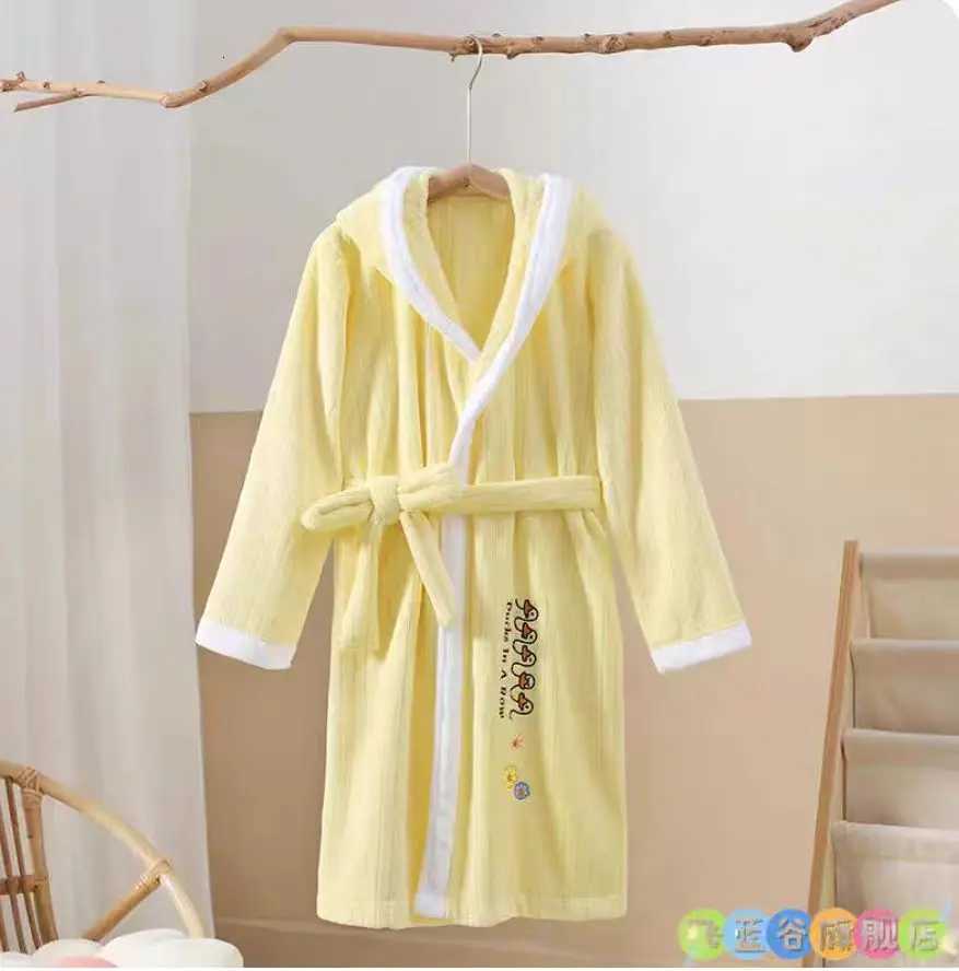 2025 New Kids Bath Robe Cozy Hooded Poncho C251115