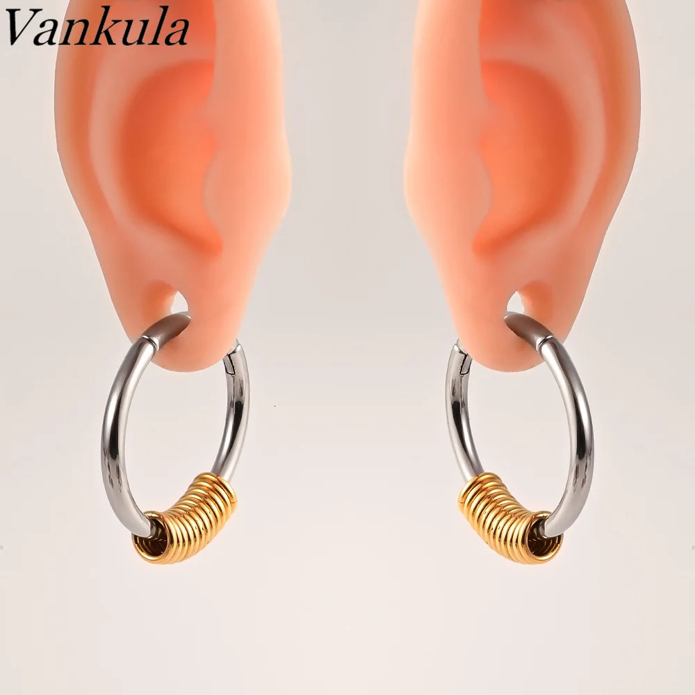 Vankula 2pcs 4-6mm Fashion Round Ear Weights Hangers Plugs Tunnel Expander Body Jewelry Piercing Ear Gauges Expander 250408