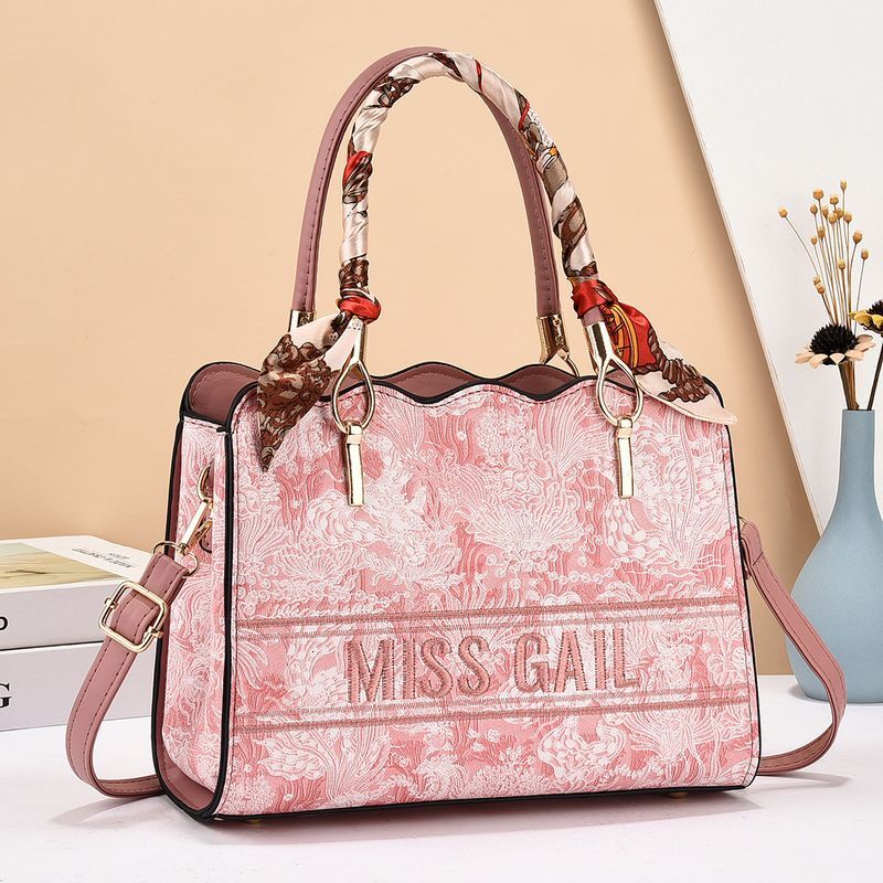 New Wer Material Large Capacity Shoulder Versatile Messenger Handbag High-End Fashion Women's Bag