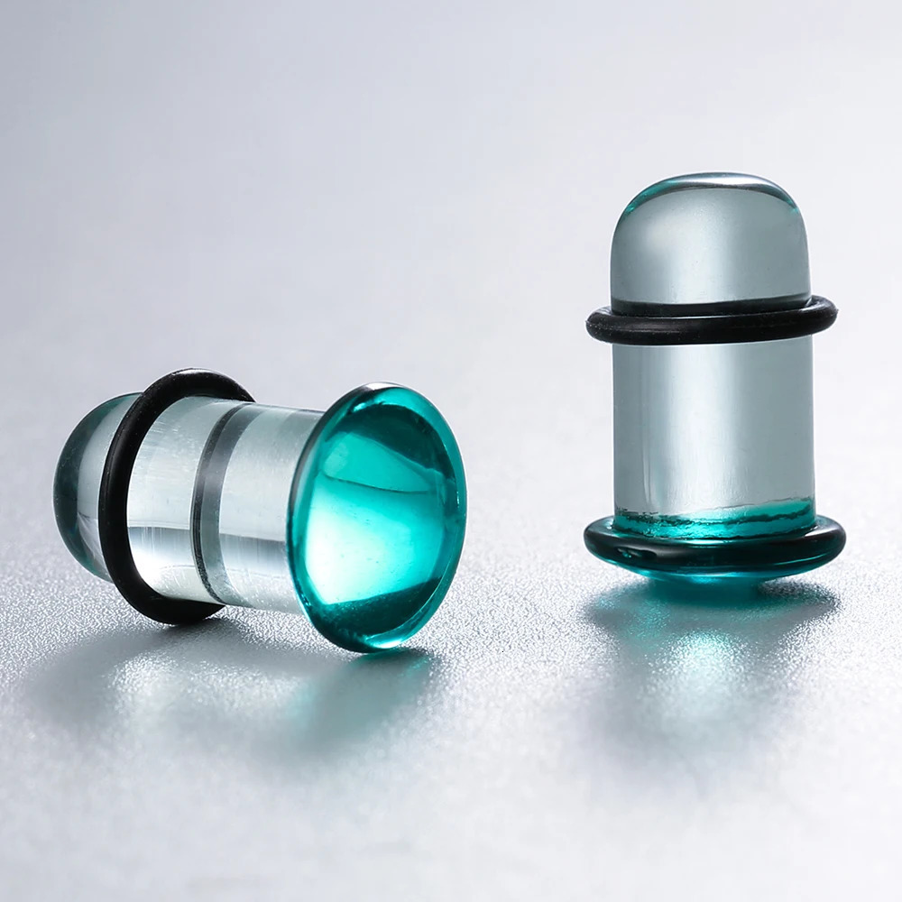 Finally got you the stretching plugs ever Twolobes Glass Stretching Kits Ear Gauges Plugs Comfy Stretchers Piercing 250408